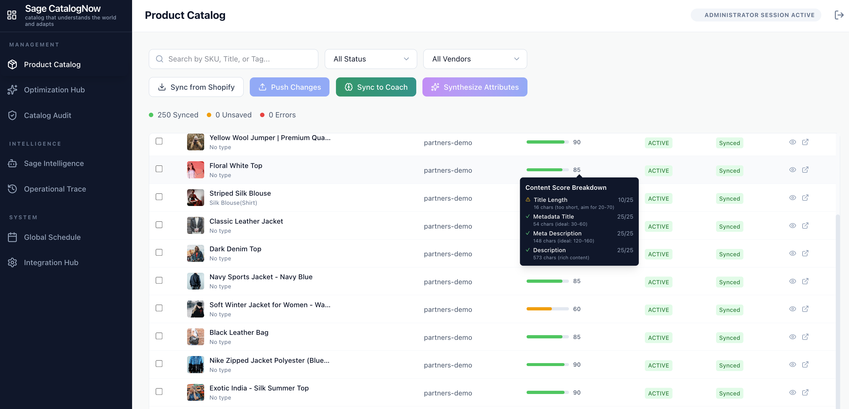CatalogNow Product Catalog